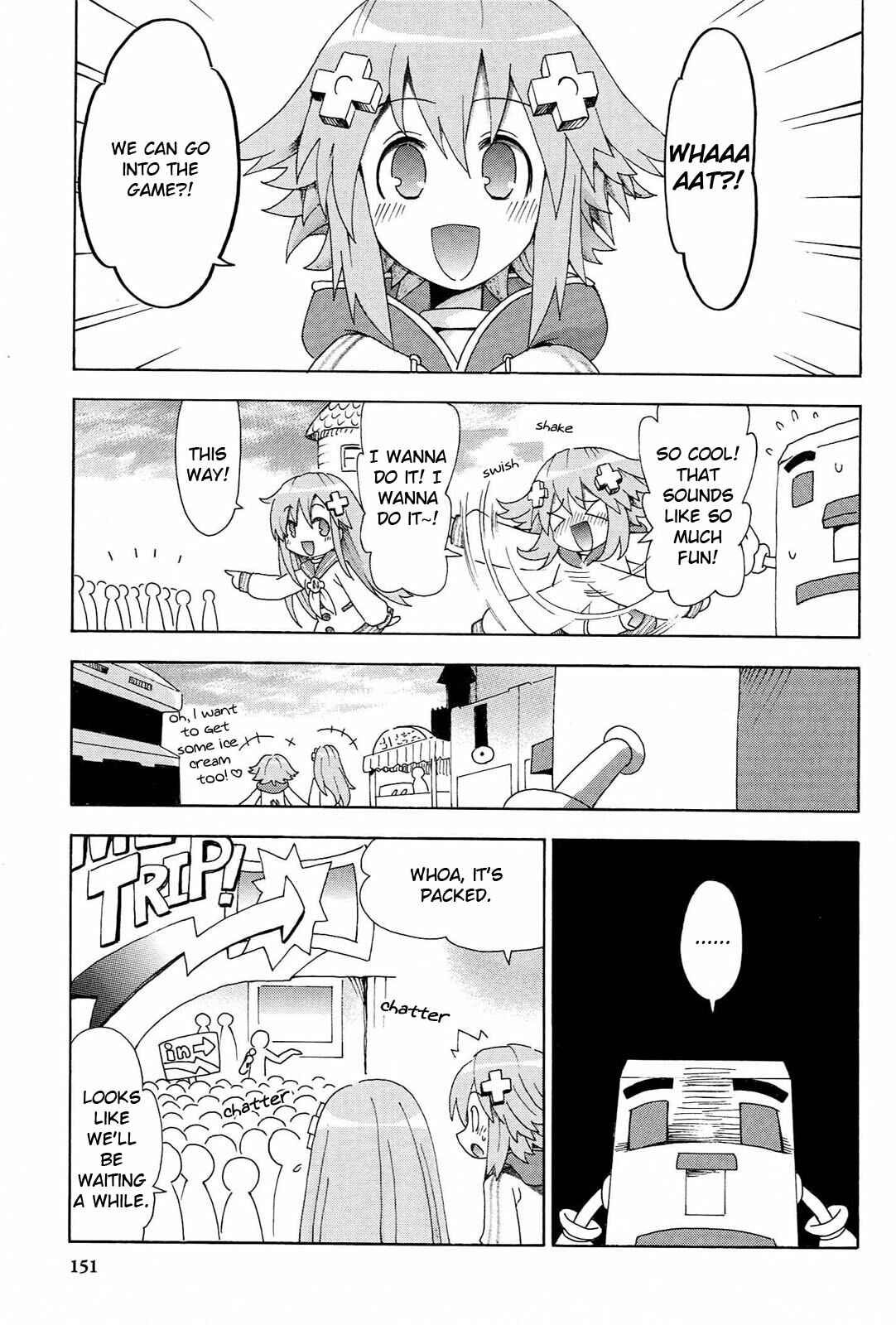Page 3 Chapter 18 Choujigen Game Neptune - Megami Tsuushin