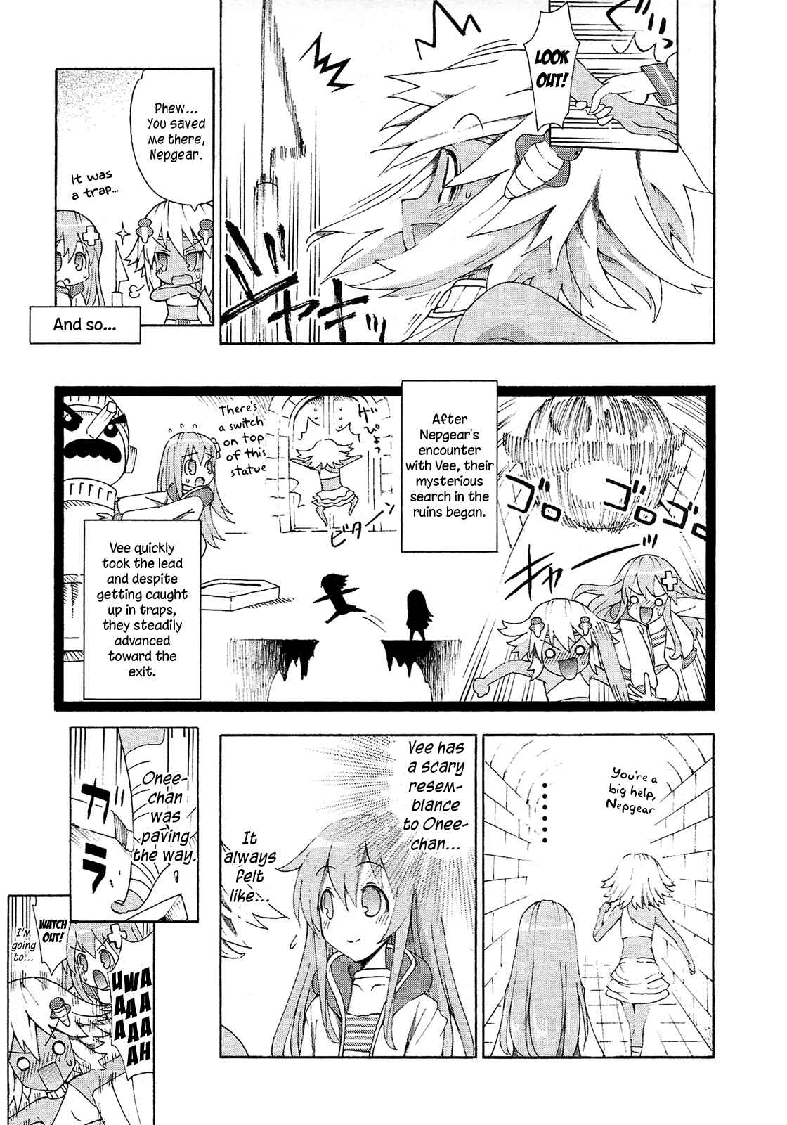 Page 9 Chapter 10 Choujigen Game Neptune - Megami Tsuushin