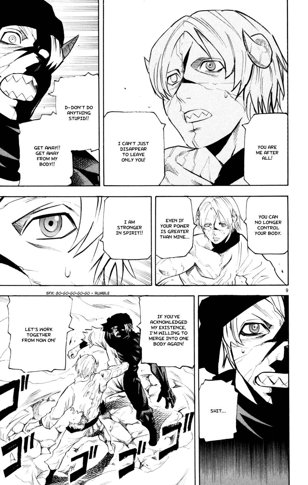 Page 9 Chapter 50 Kurozakuro