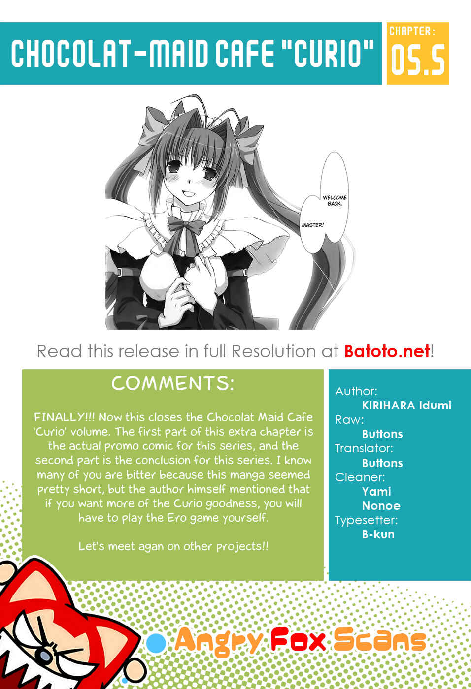 Page 24 Chapter 5.5 Chocolate - Maid Cafe