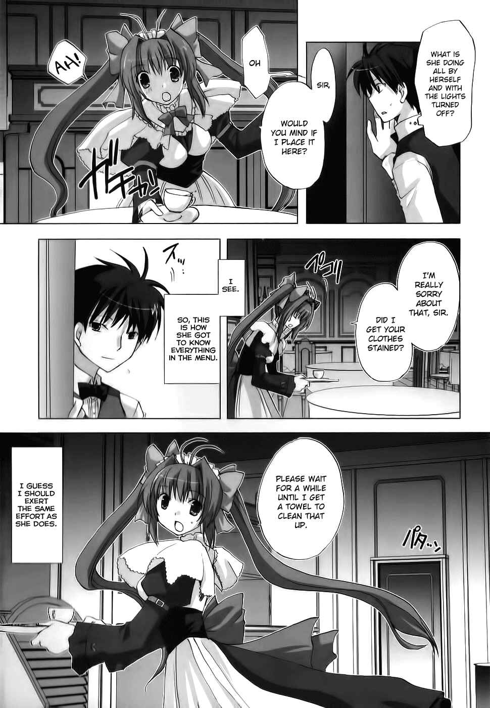 Page 11 Chapter 3 Chocolate - Maid Cafe