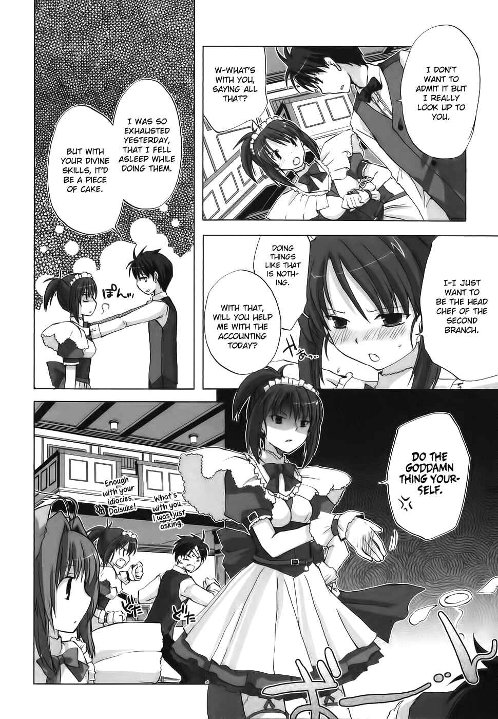 Page 7 Chapter 3 Chocolate - Maid Cafe