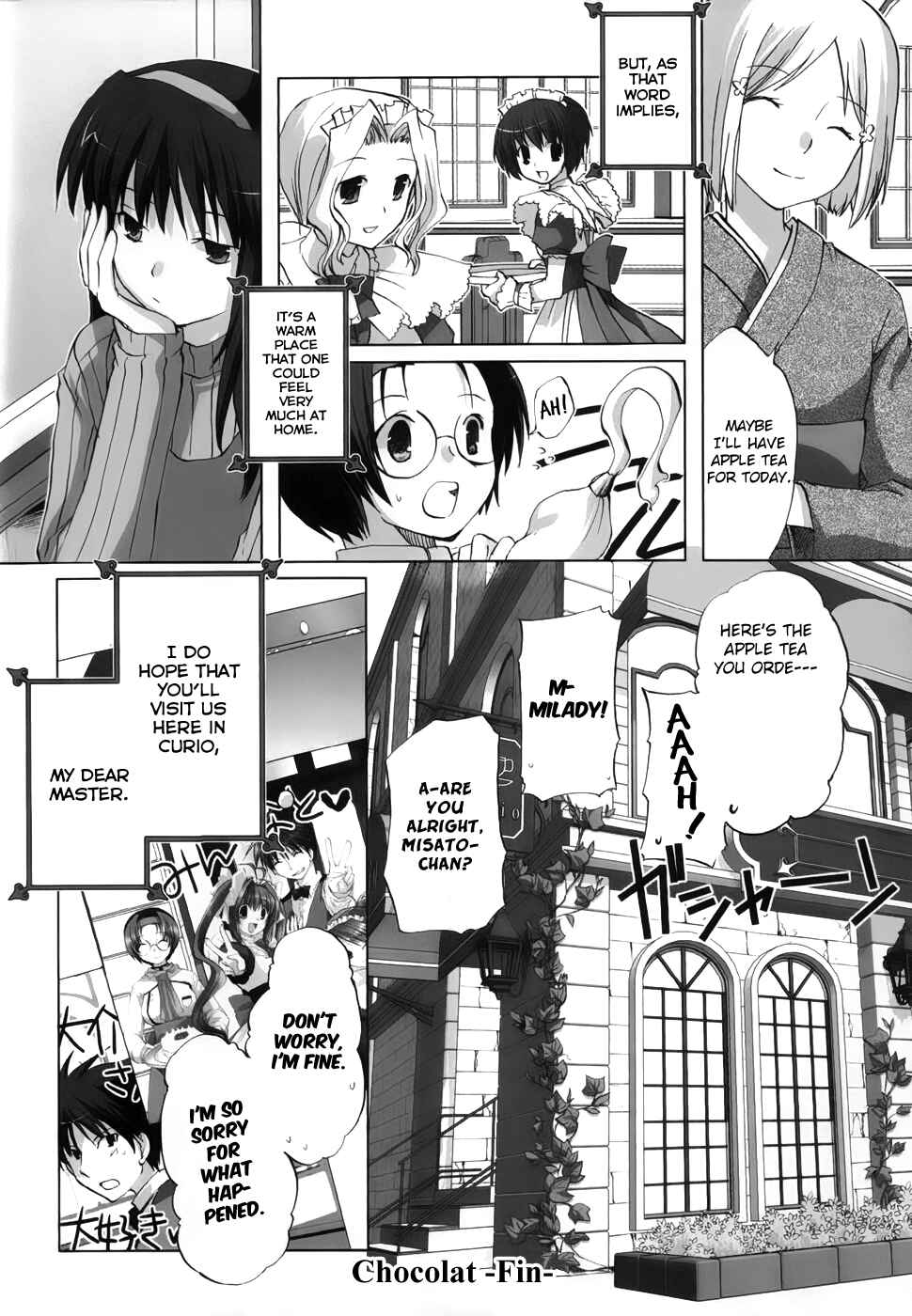 Page 30 Chapter 5 Chocolate - Maid Cafe