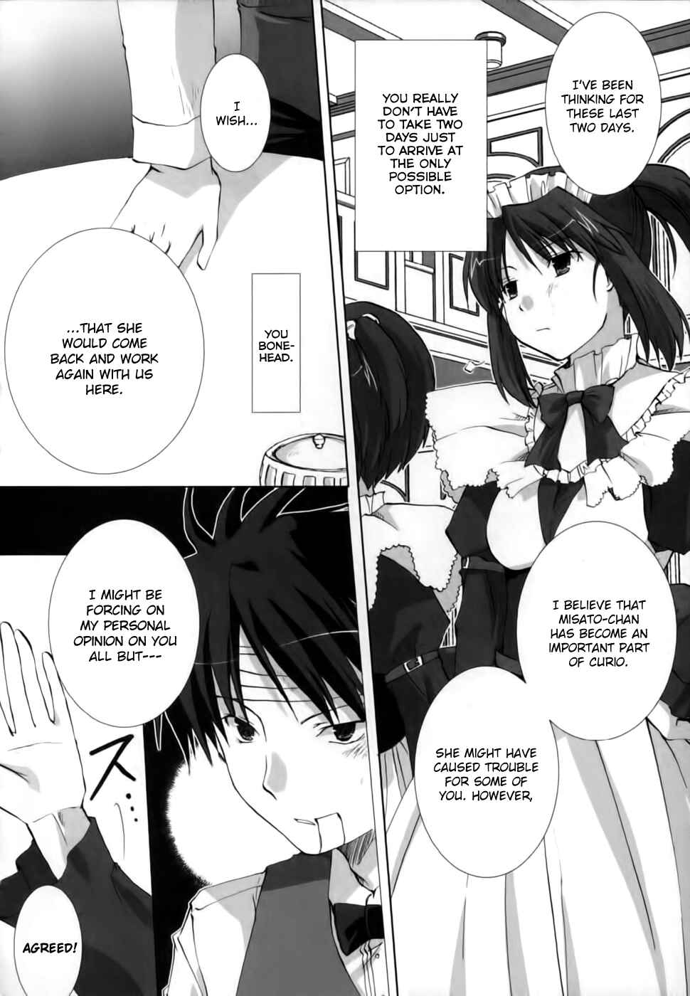 Page 7 Chapter 5 Chocolate - Maid Cafe