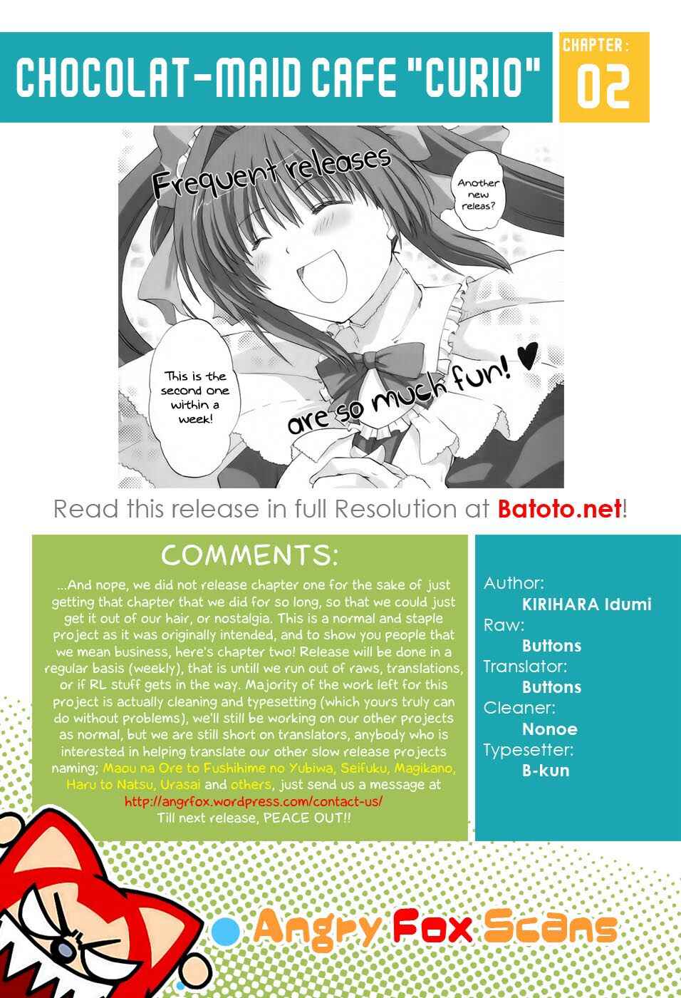 Page 26 Chapter 2 Chocolate - Maid Cafe