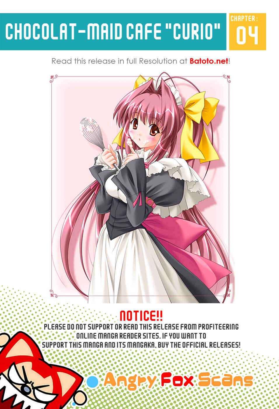Page 1 Chapter 4 Chocolate - Maid Cafe