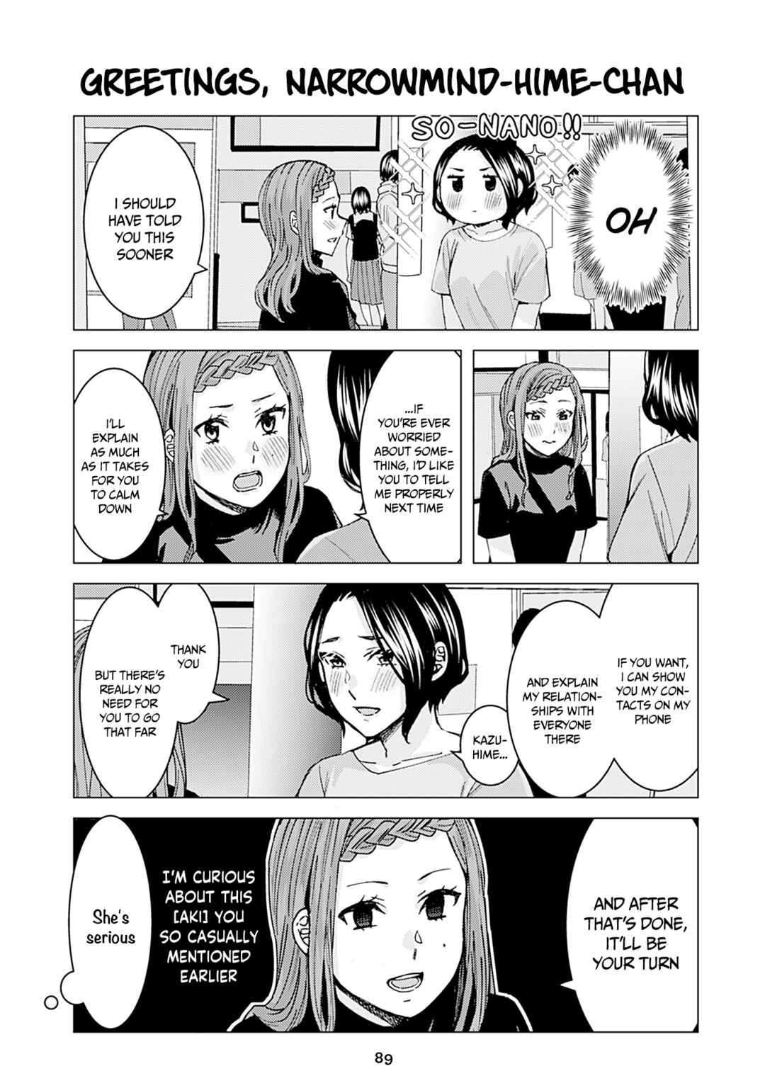 Page 1 Chapter 318 Kusanagi-sensei Is Being Tested