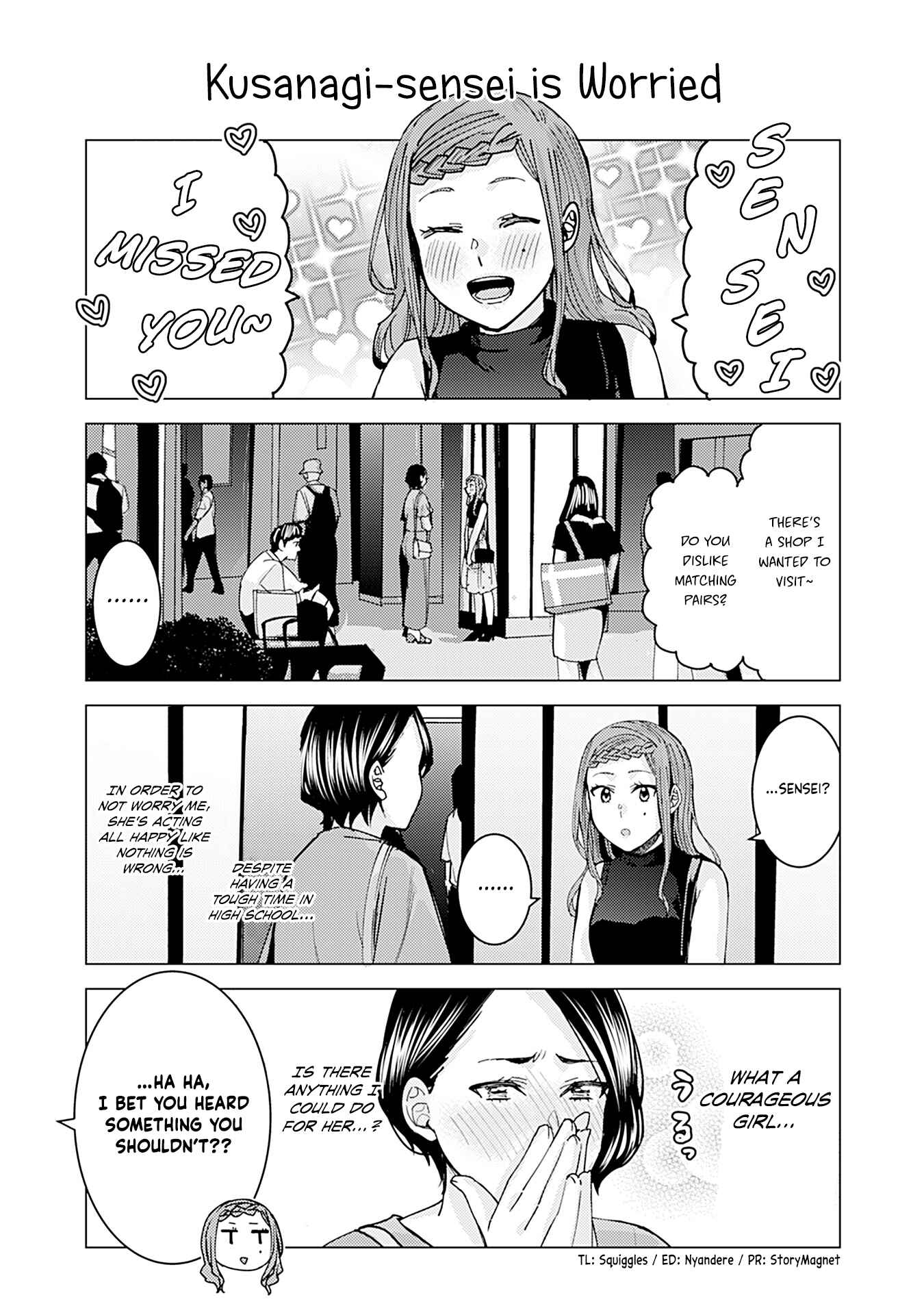 Page 1 Chapter 274 Kusanagi-sensei Is Being Tested