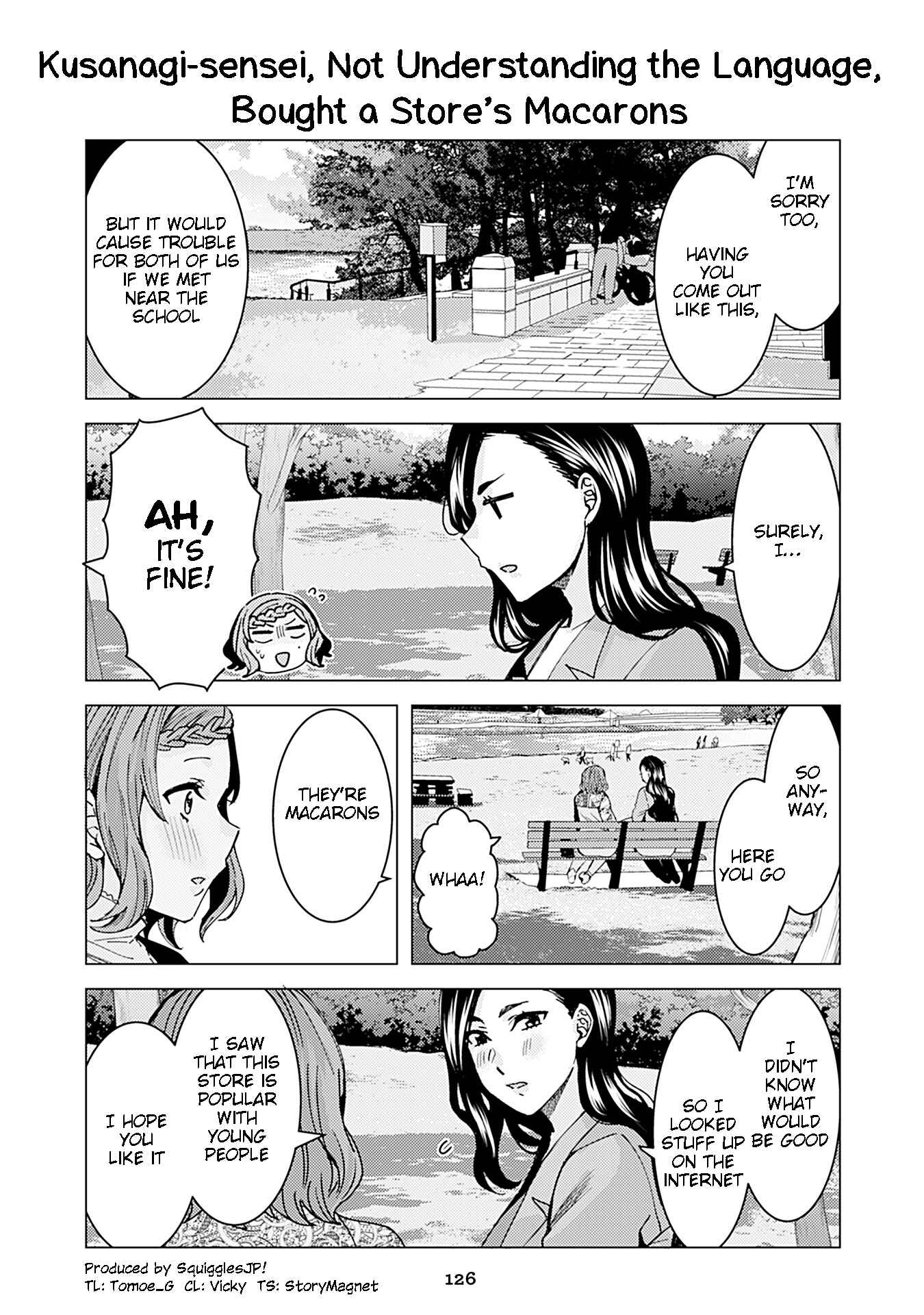 Page 1 Chapter 230 Kusanagi-sensei Is Being Tested
