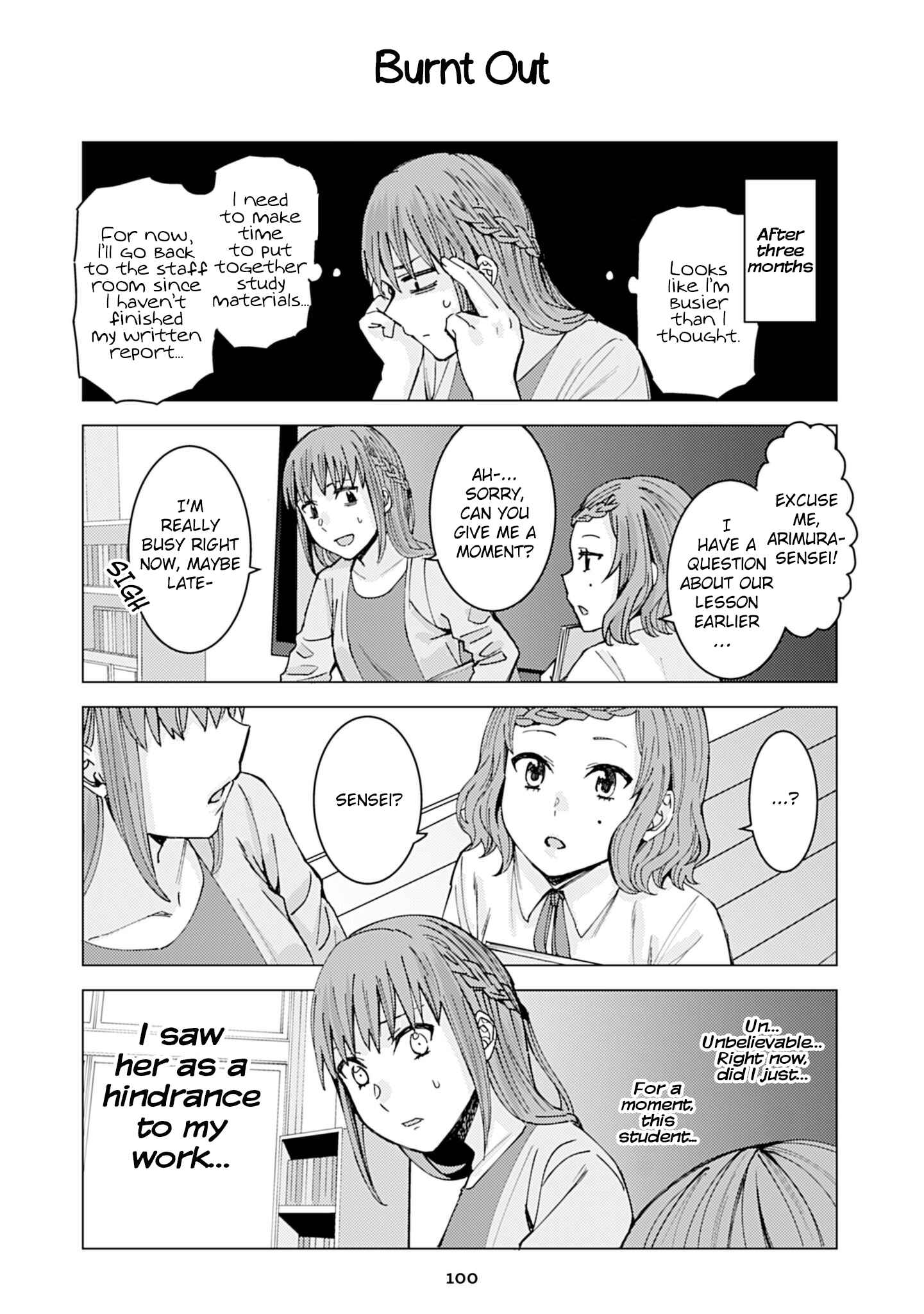 Page 1 Chapter 87 Kusanagi-sensei Is Being Tested