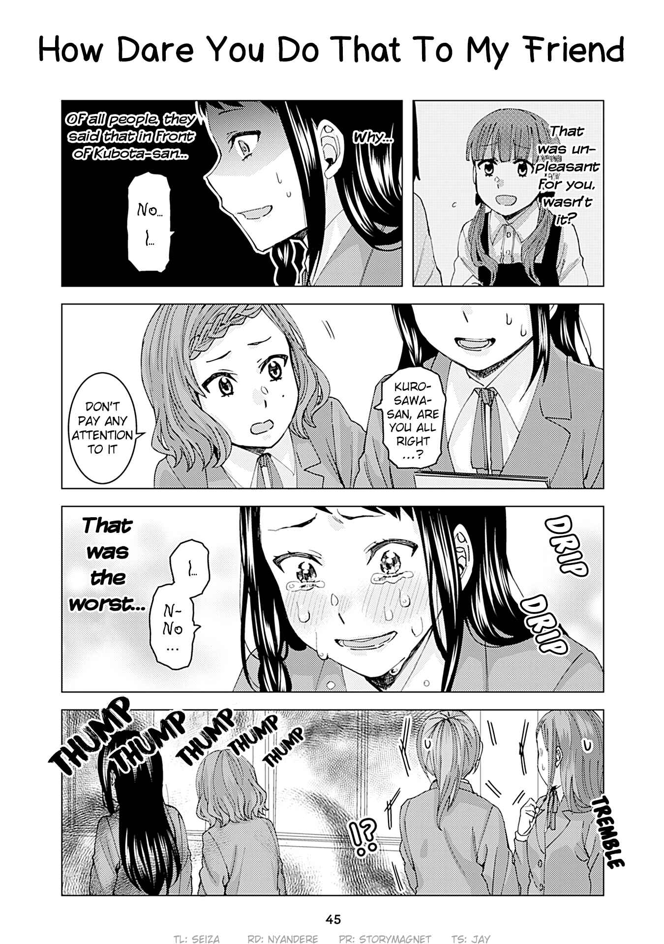 Page 1 Chapter 156 Kusanagi-sensei Is Being Tested