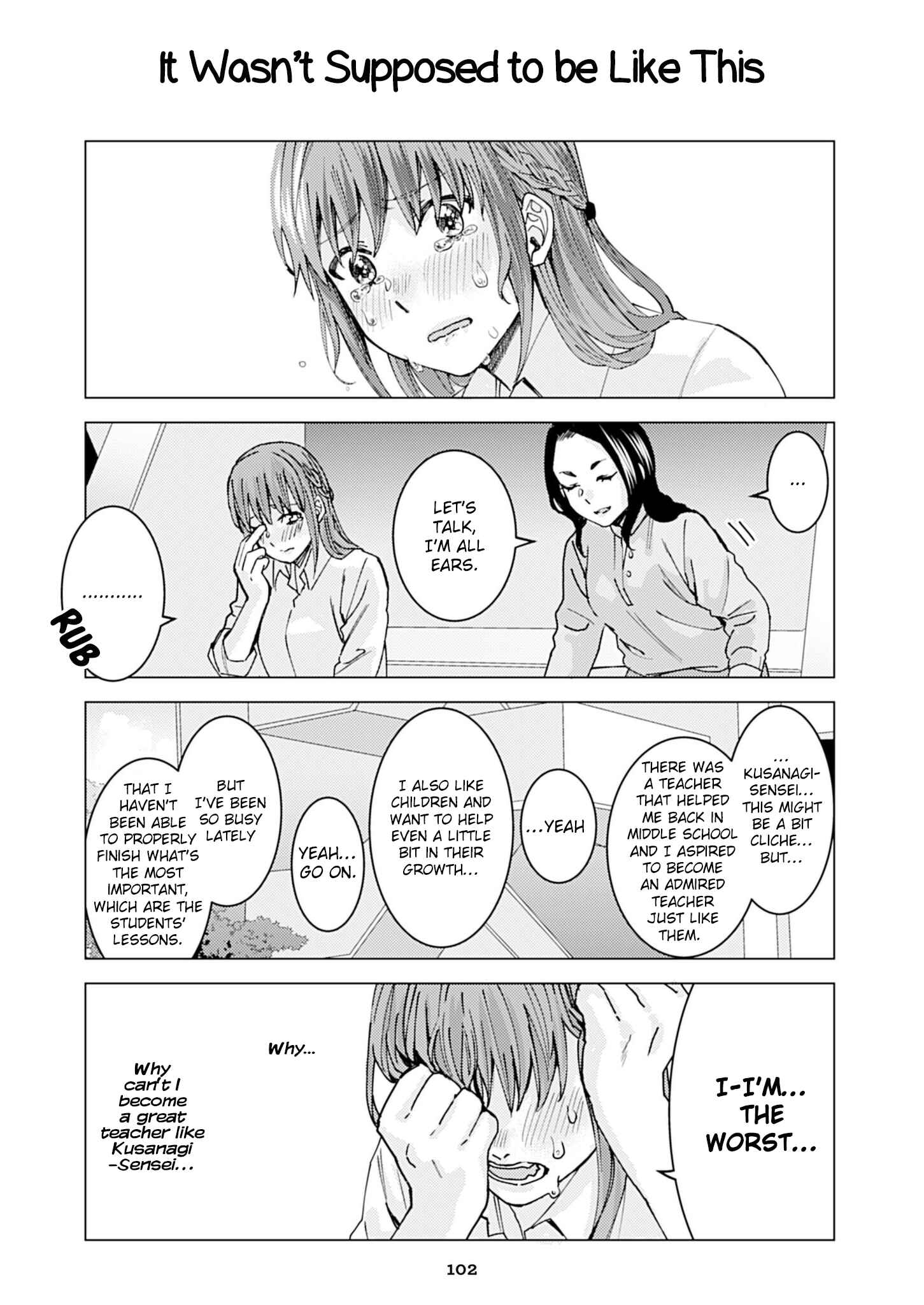 Page 1 Chapter 89 Kusanagi-sensei Is Being Tested