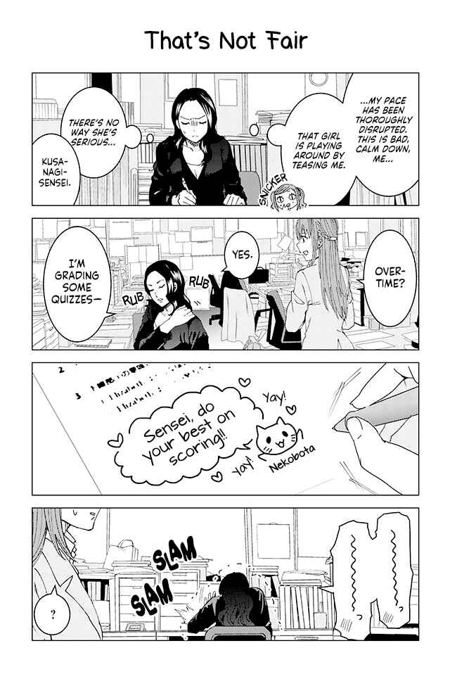 Page 1 Chapter 6 Kusanagi-sensei Is Being Tested