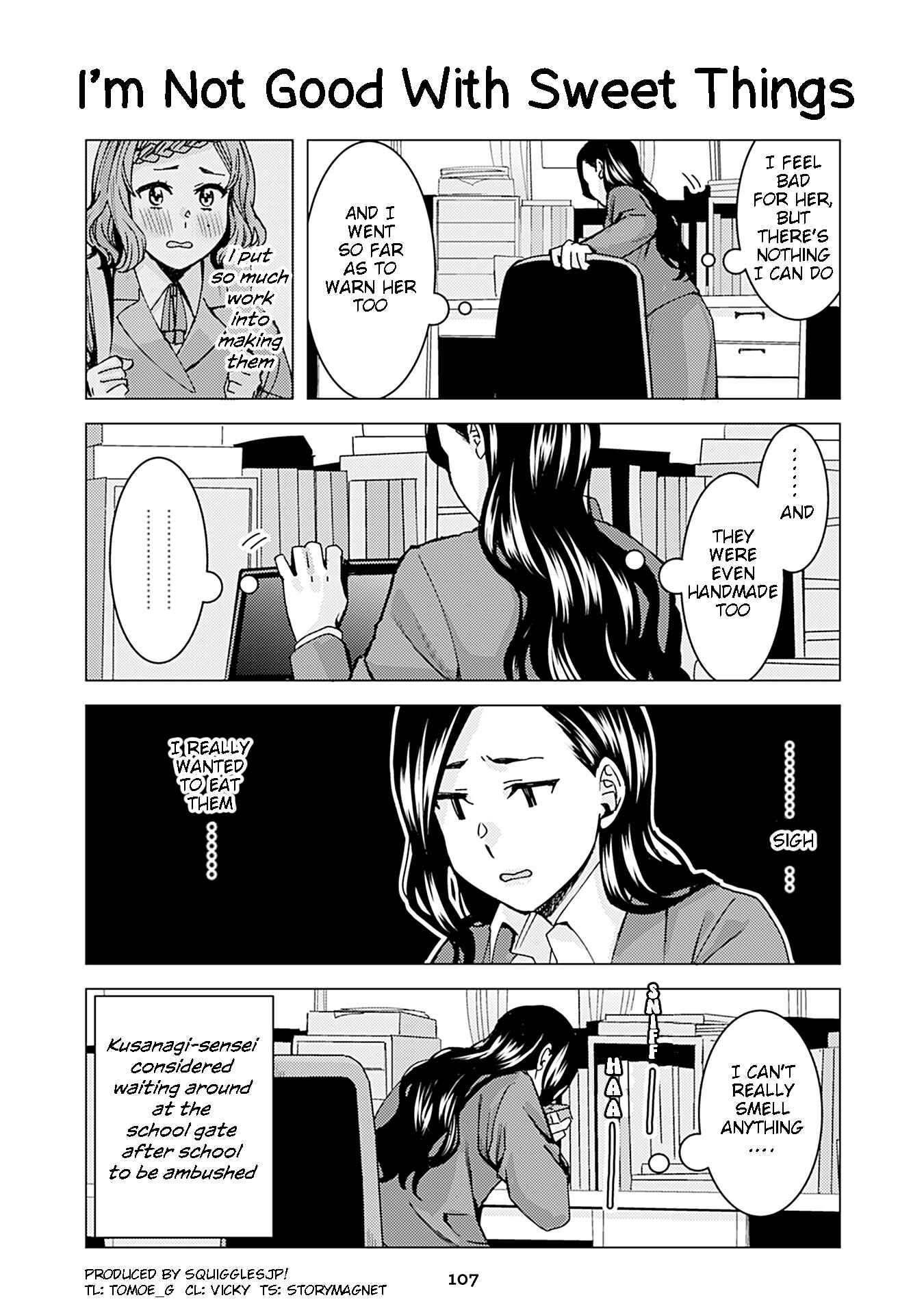 Page 1 Chapter 213 Kusanagi-sensei Is Being Tested