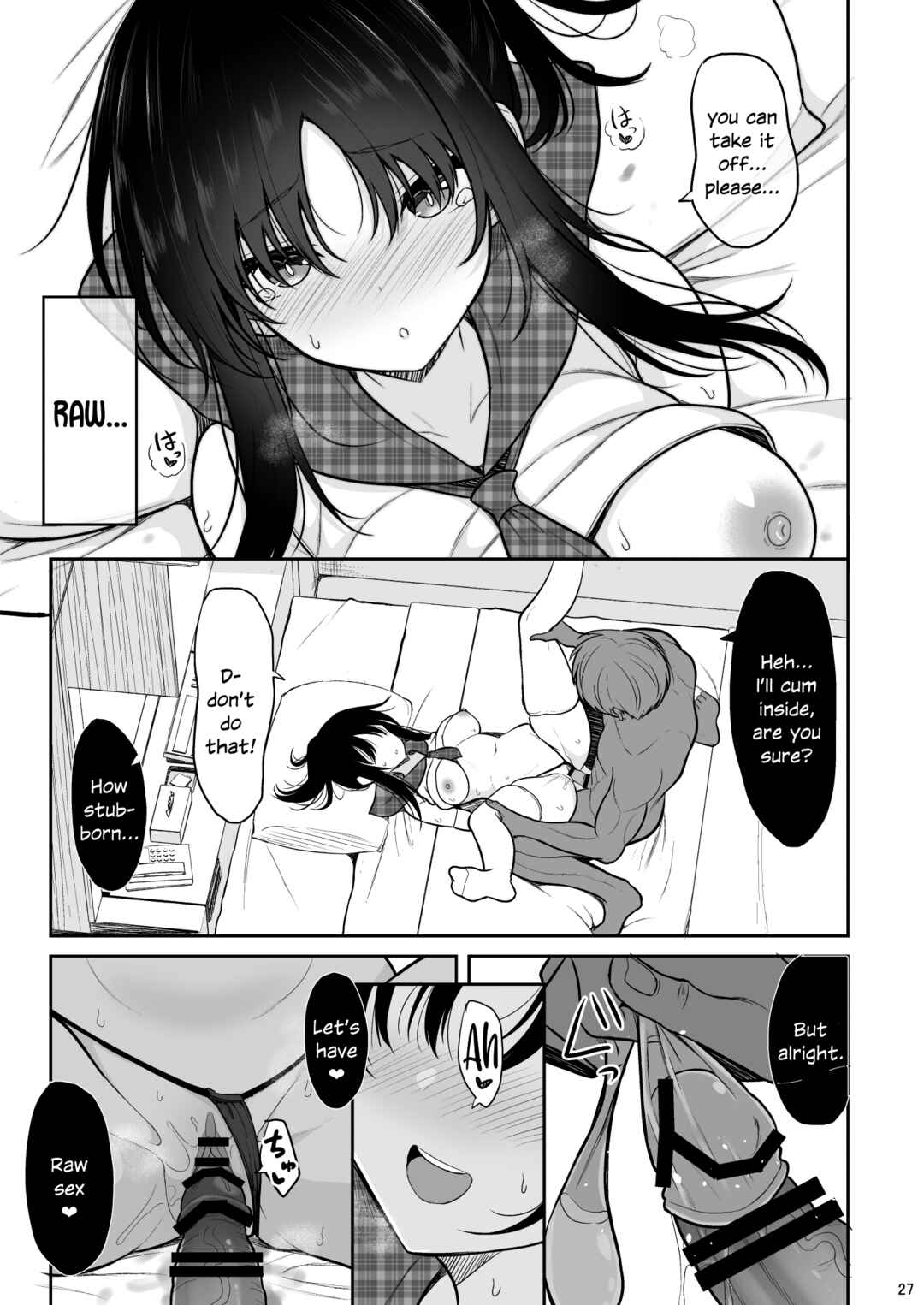 Page 26 Chapter Unknown_e67a Seiso na Kanojo wo Nakadashi Chuudoku ni Saseru made