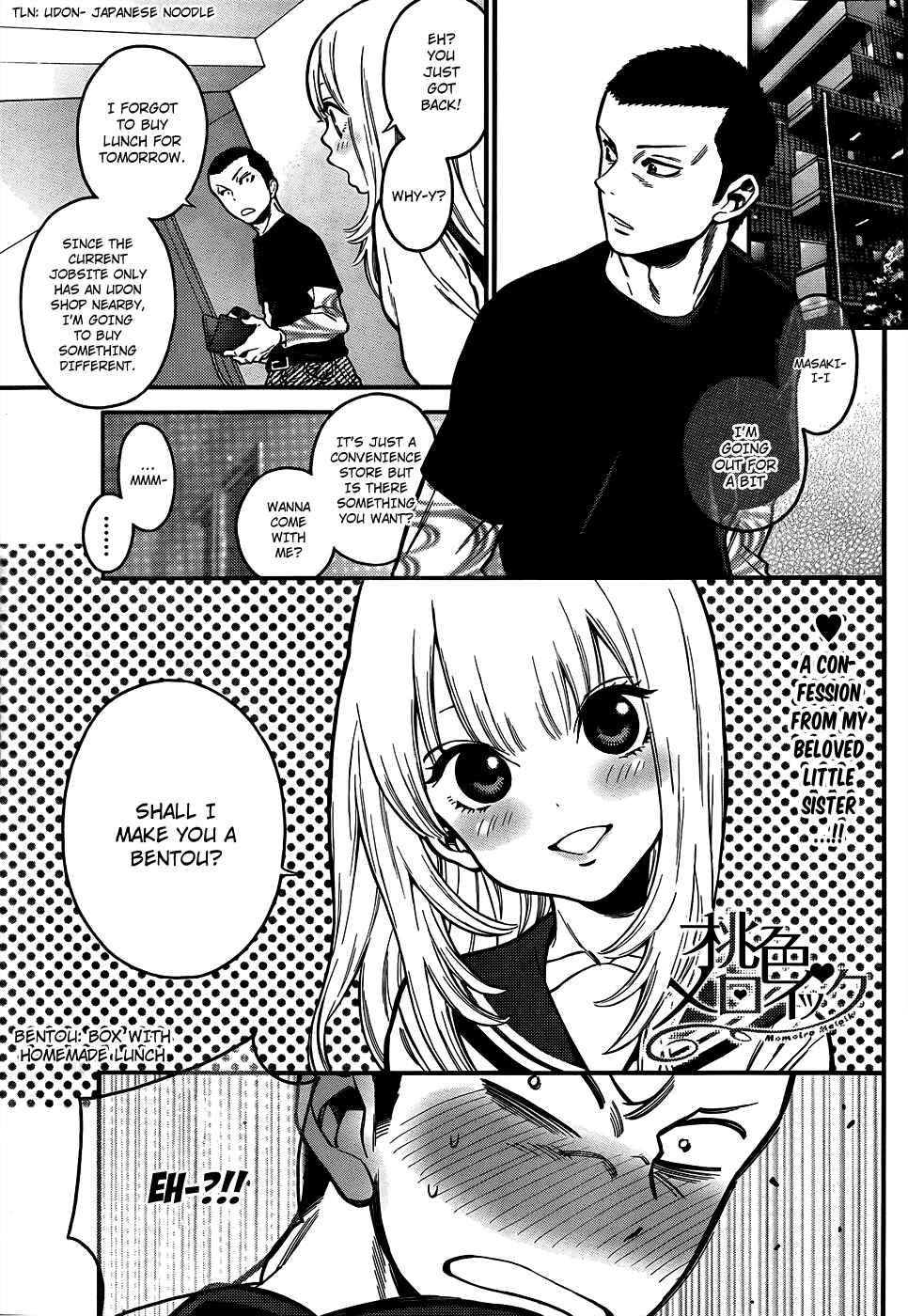 Page 1 Chapter 3 Momoiro Meloik