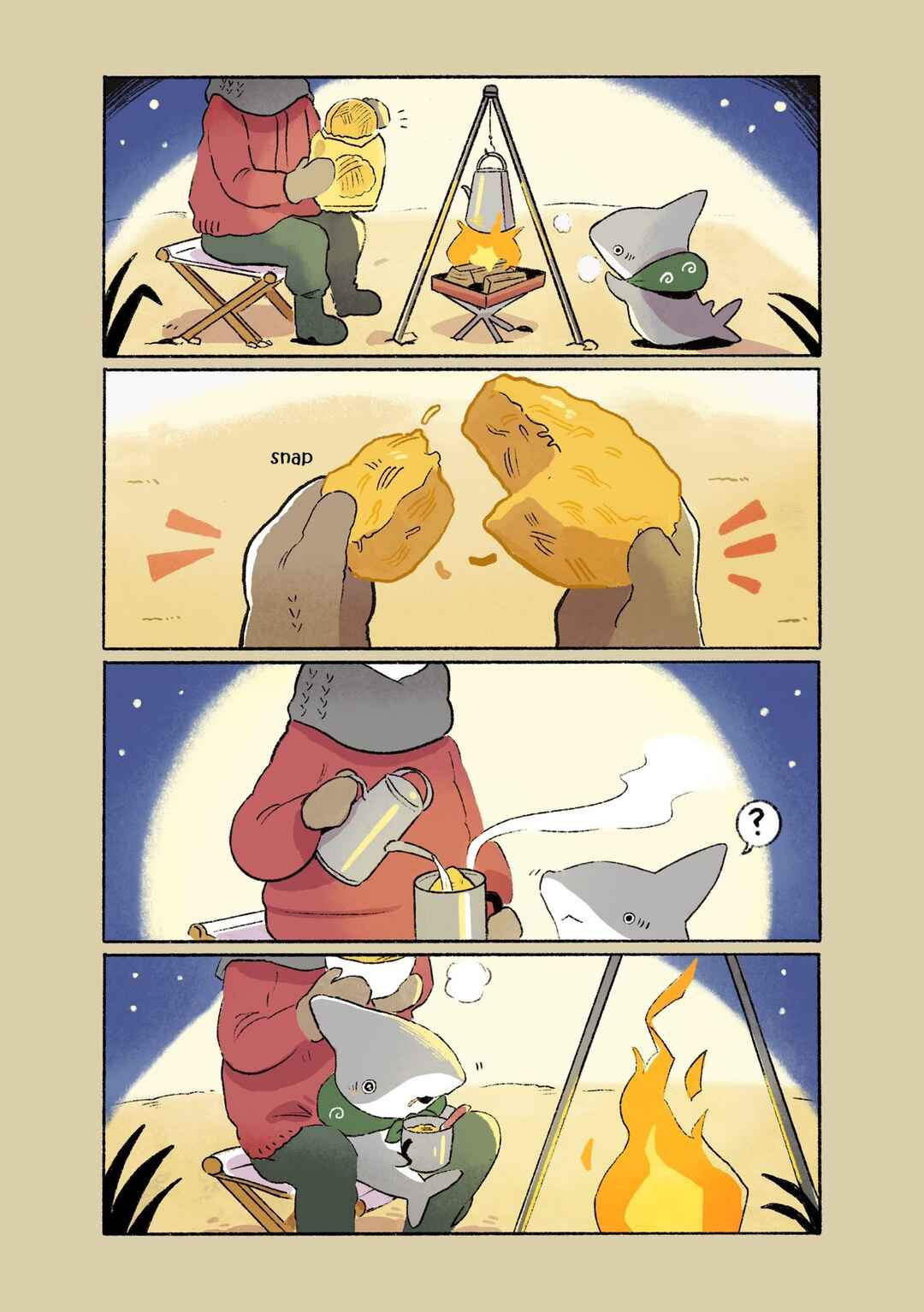 Page 1 Chapter 65 Little Sharks Outings