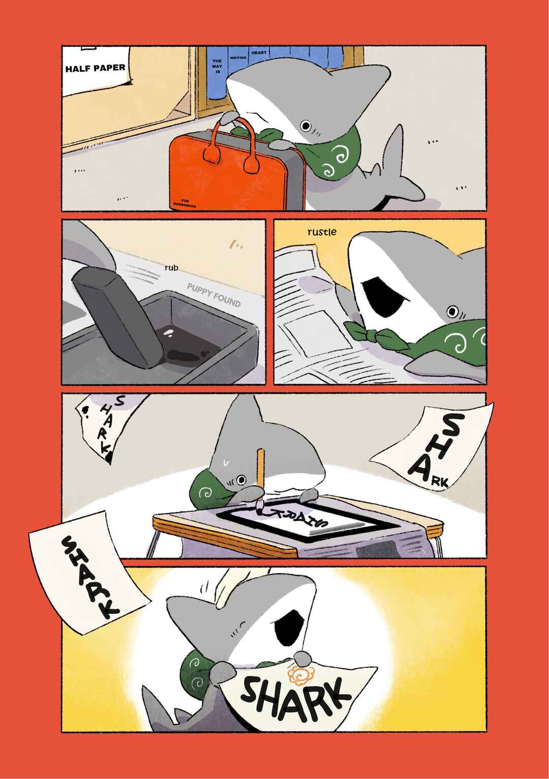 Page 1 Chapter 75 Little Sharks Outings