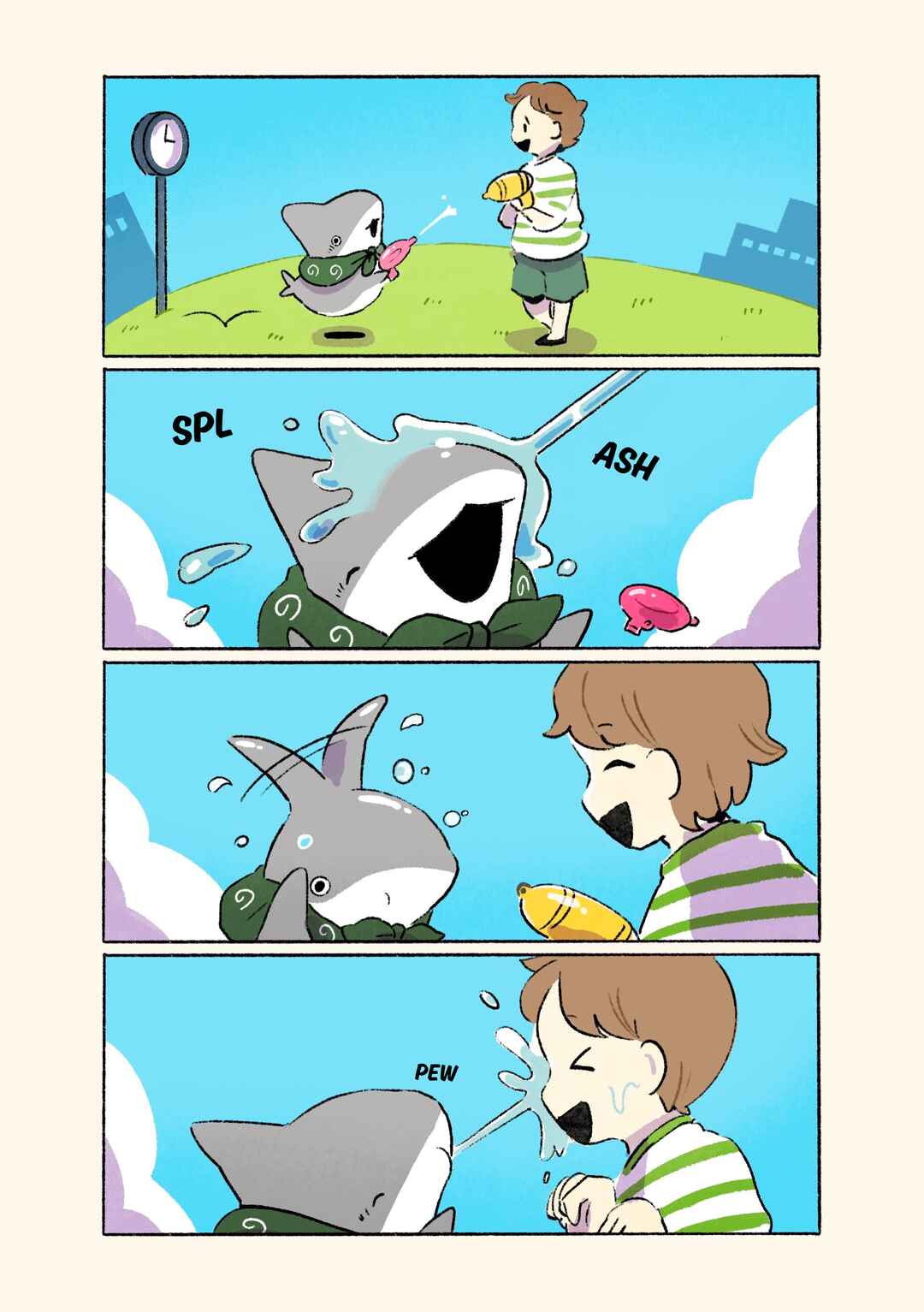 Page 1 Chapter 160 Little Sharks Outings