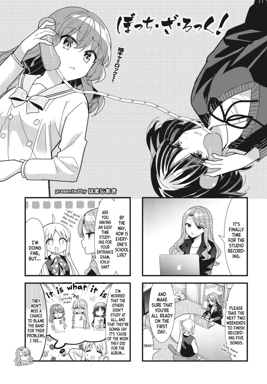 Page 1 Chapter 56 Bocchi the Rock!