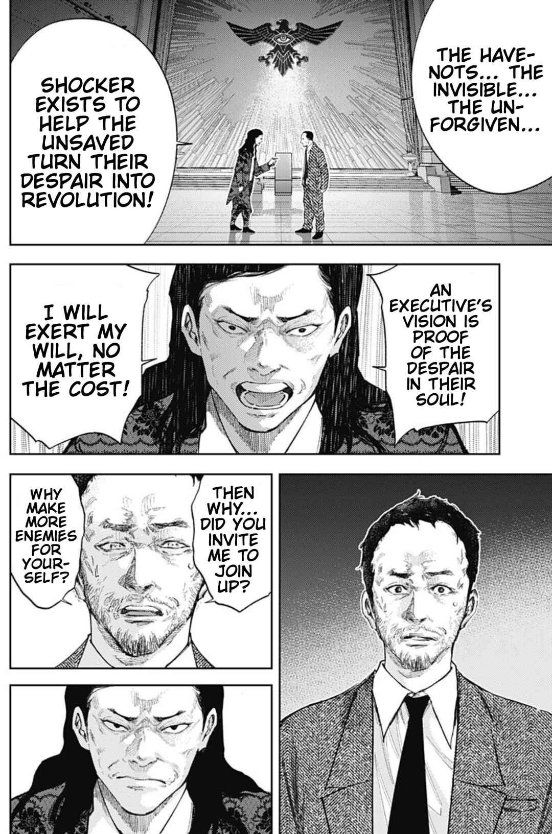 Page 16 Chapter 47 There is No True Peace in this World -Shin Kamen Rider Shocker Side-