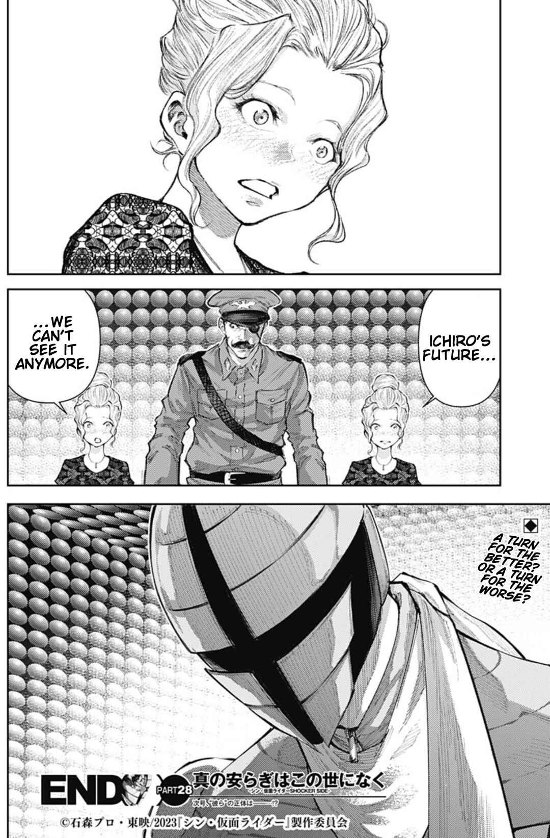 Page 18 Chapter 28 There is No True Peace in this World -Shin Kamen Rider Shocker Side-