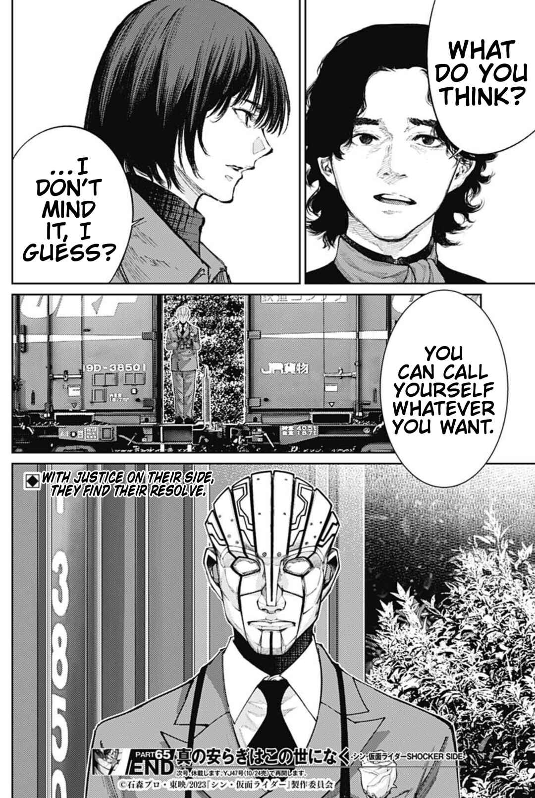 Page 18 Chapter 65 There is No True Peace in this World -Shin Kamen Rider Shocker Side-