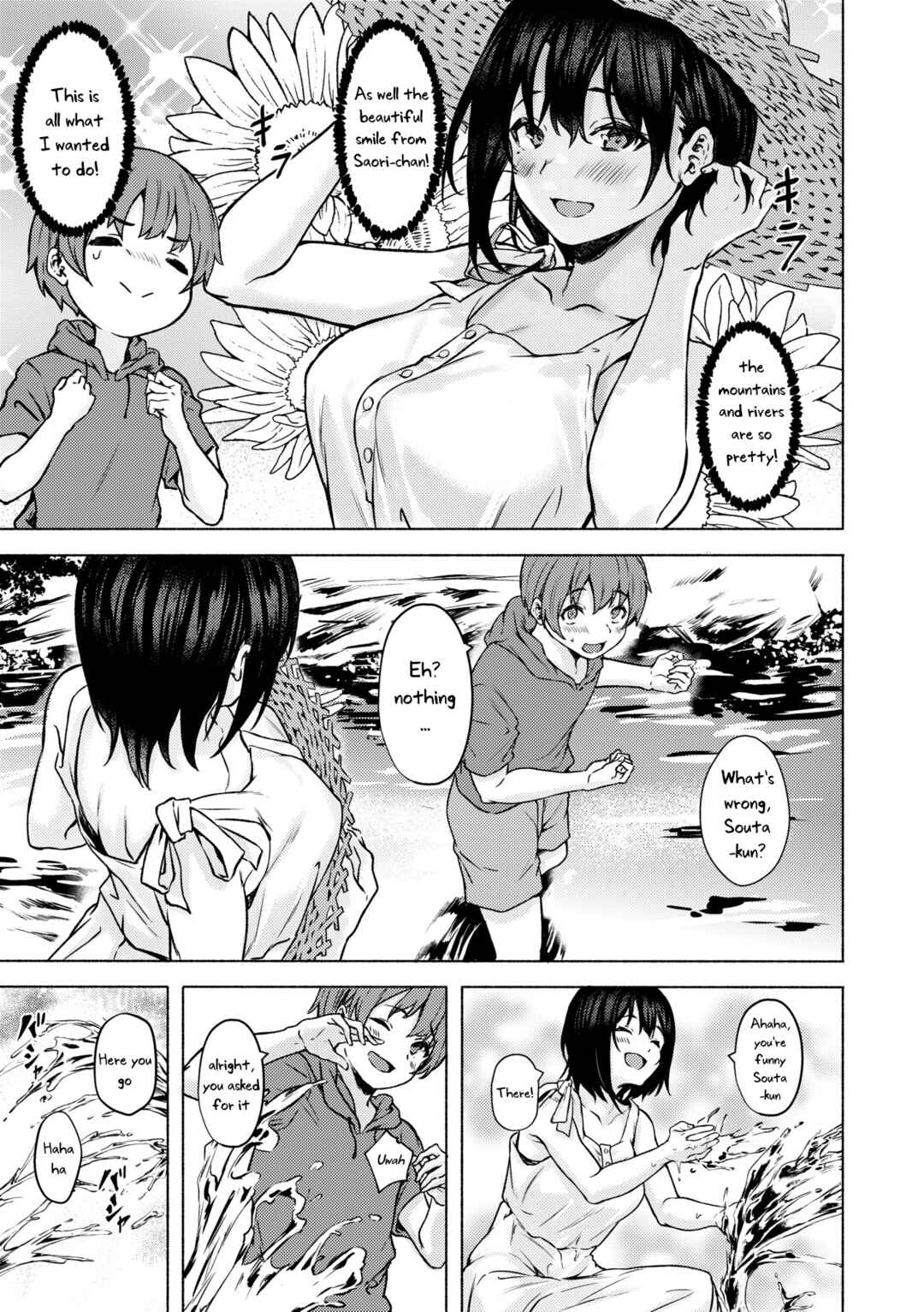Page 15 Chapter 2 Okki na Saori-chan wa Bukiyou ni Eroi
