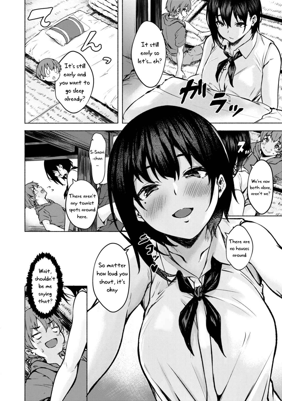 Page 6 Chapter 2 Okki na Saori-chan wa Bukiyou ni Eroi