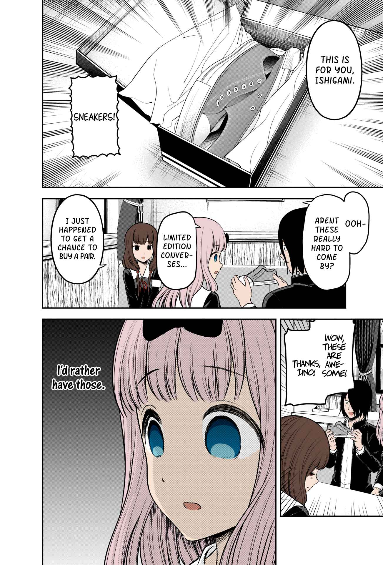 Page 8 Chapter 200 Kaguya-sama wa Kokurasetai: Tensai-tachi no Renai Zunousen (Fan Colored)