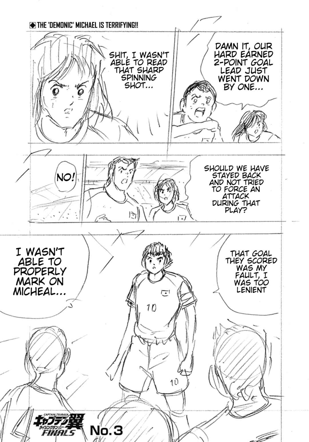 Page 1 Chapter 3 Captain Tsubasa: Rising Sun - FINALS
