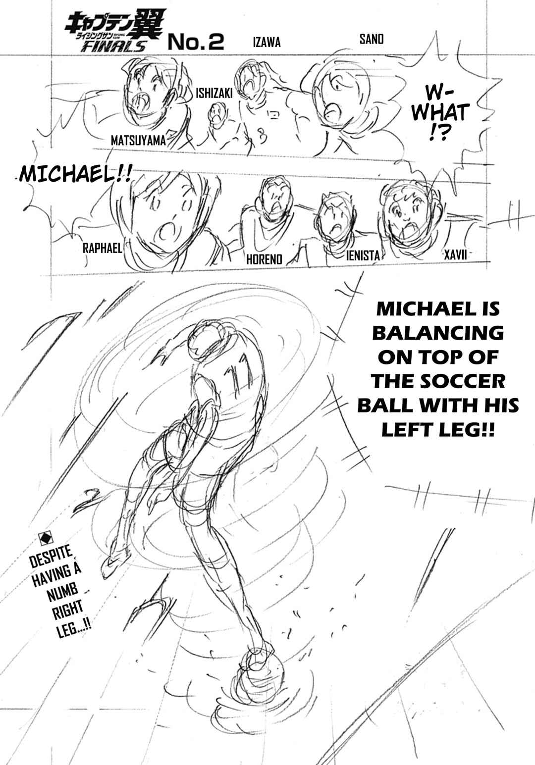 Page 1 Chapter 2 Captain Tsubasa: Rising Sun - FINALS