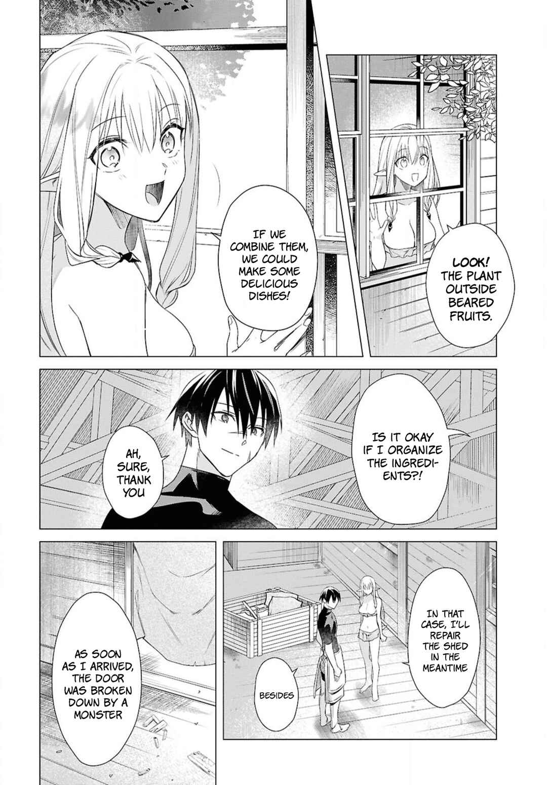Page 6 Chapter 4 Kabeyaku Nado Fuyou to Tsuihousareta S-kyuu Boukensha, <Dorei Kaihou> Skill wo Kushi shite Shijou Saikyou no Kunizukuri