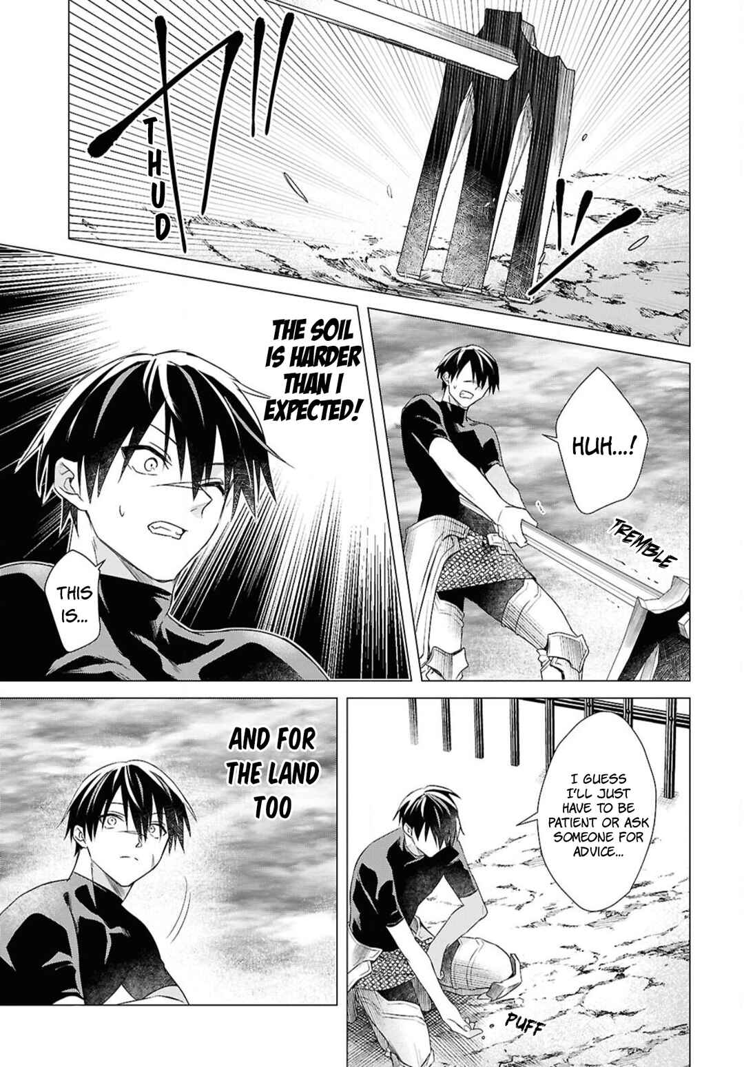 Page 9 Chapter 4 Kabeyaku Nado Fuyou to Tsuihousareta S-kyuu Boukensha, <Dorei Kaihou> Skill wo Kushi shite Shijou Saikyou no Kunizukuri