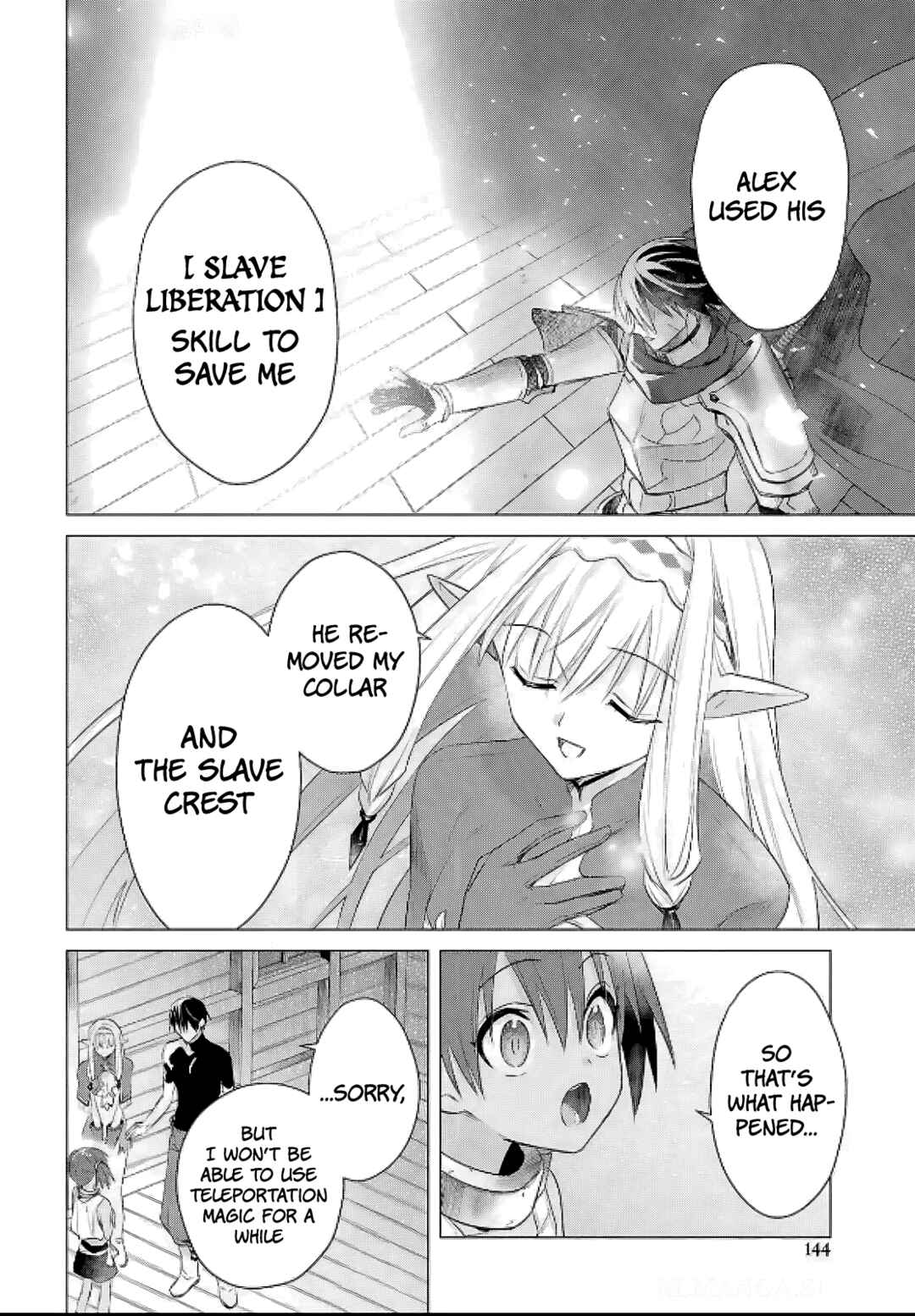 Page 14 Chapter 8 Kabeyaku Nado Fuyou to Tsuihousareta S-kyuu Boukensha, <Dorei Kaihou> Skill wo Kushi shite Shijou Saikyou no Kunizukuri