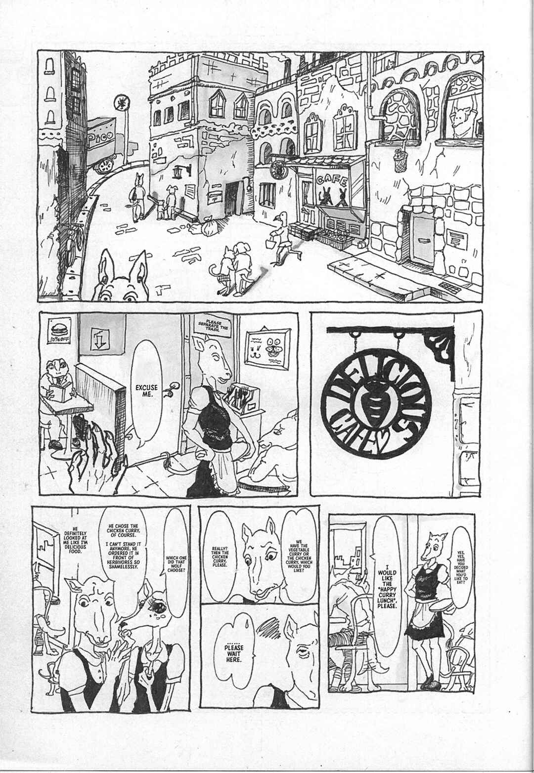 Page 2 Chapter 1 Beastars - Beast Complex (Doujinshi)