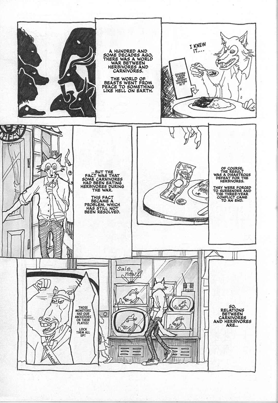 Page 4 Chapter 1 Beastars - Beast Complex (Doujinshi)