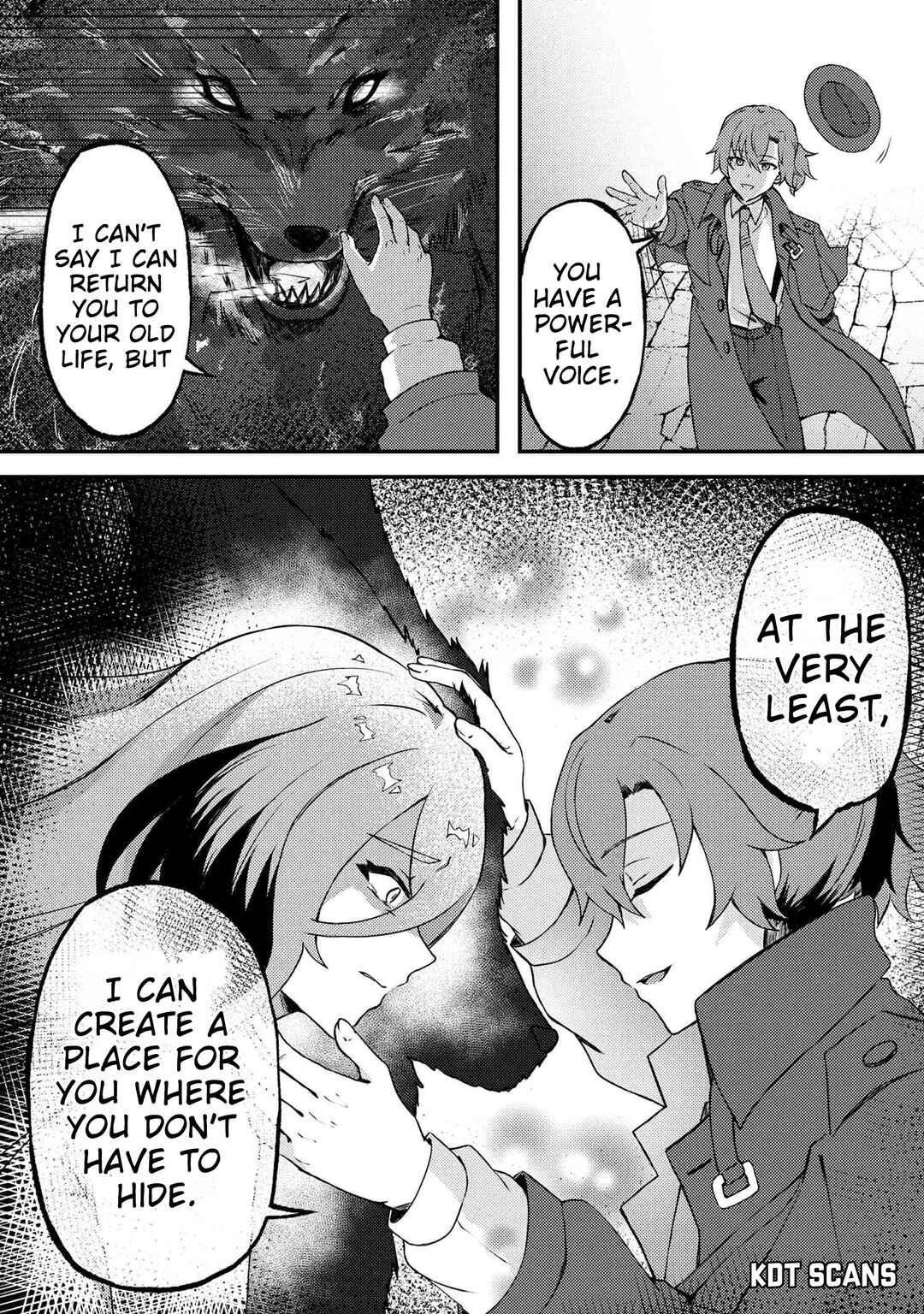 Page 4 Chapter 3 Bakemono no Kimi ni Tsugu,