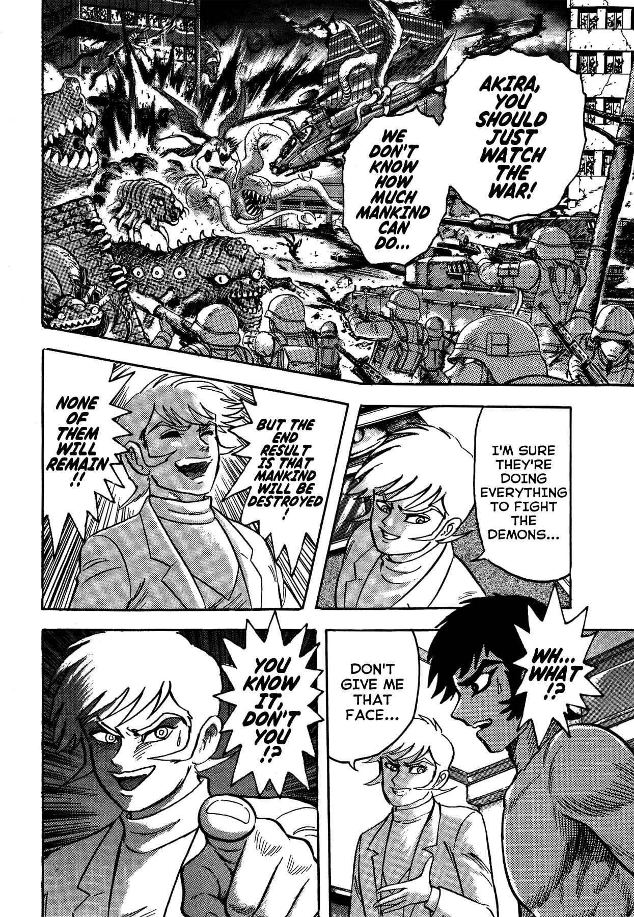 Page 4 Chapter 38 Gekiman! - Devilman Chapter