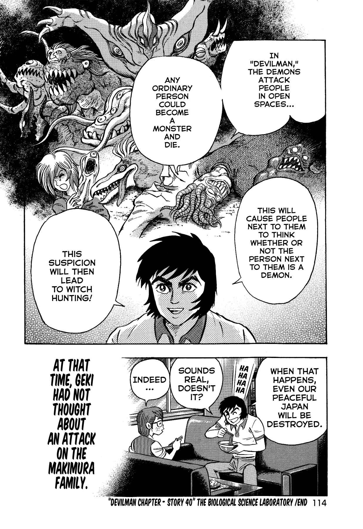 Page 22 Chapter 40 Gekiman! - Devilman Chapter