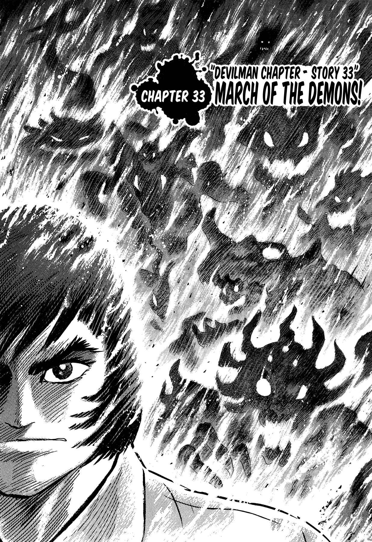 Page 1 Chapter 33 Gekiman! - Devilman Chapter