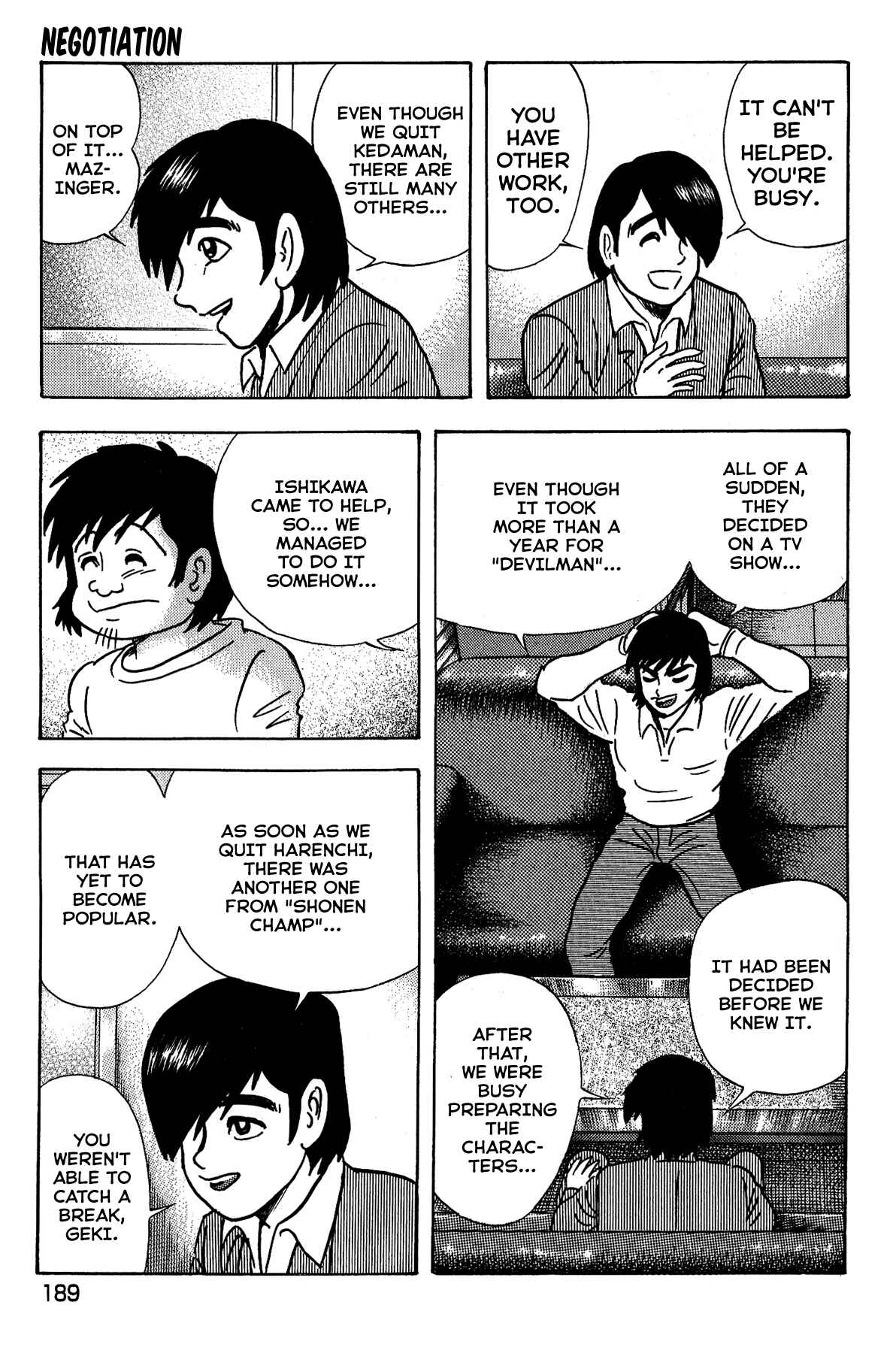 Page 7 Chapter 26 Gekiman! - Devilman Chapter