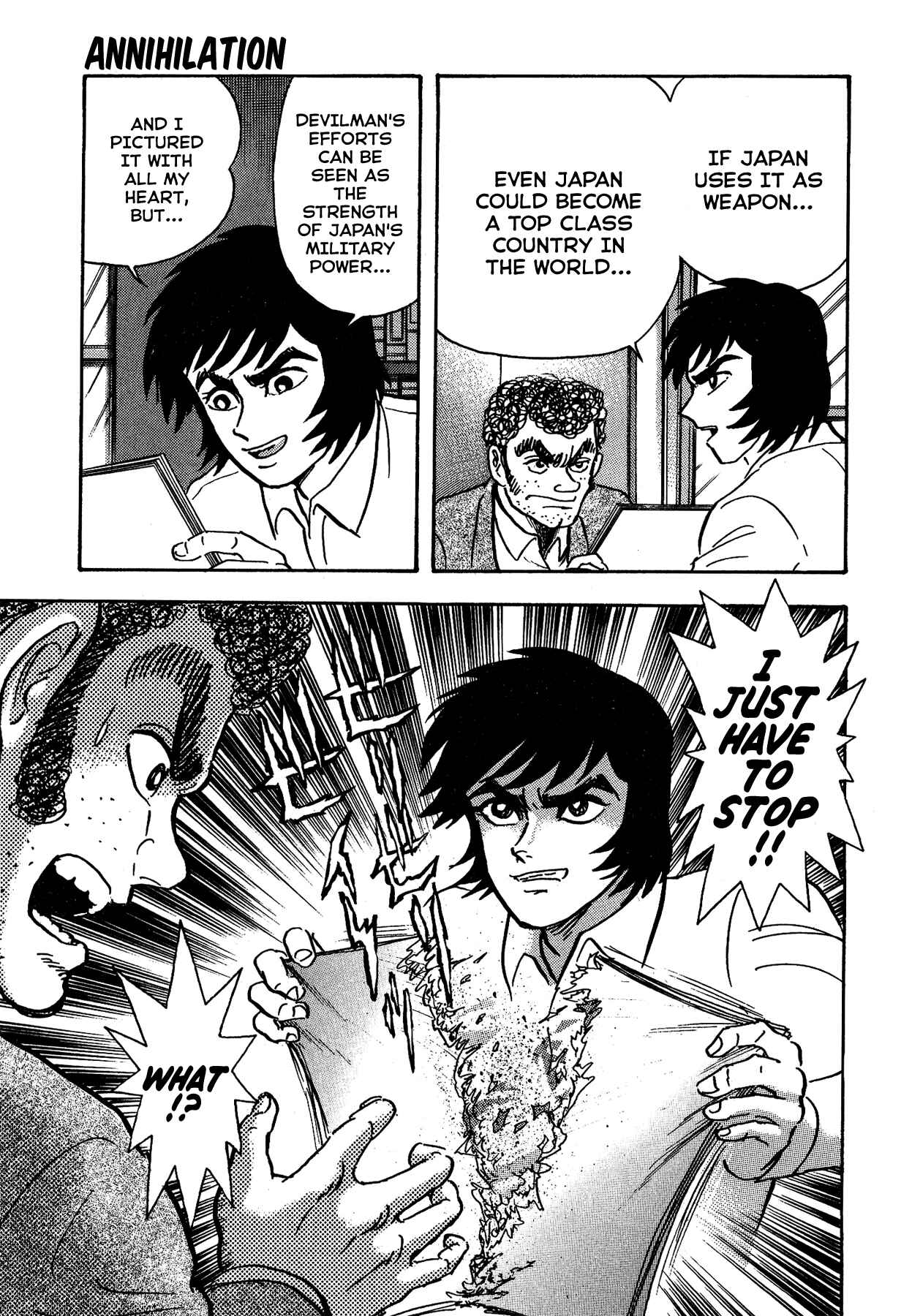 Page 11 Chapter 35 Gekiman! - Devilman Chapter