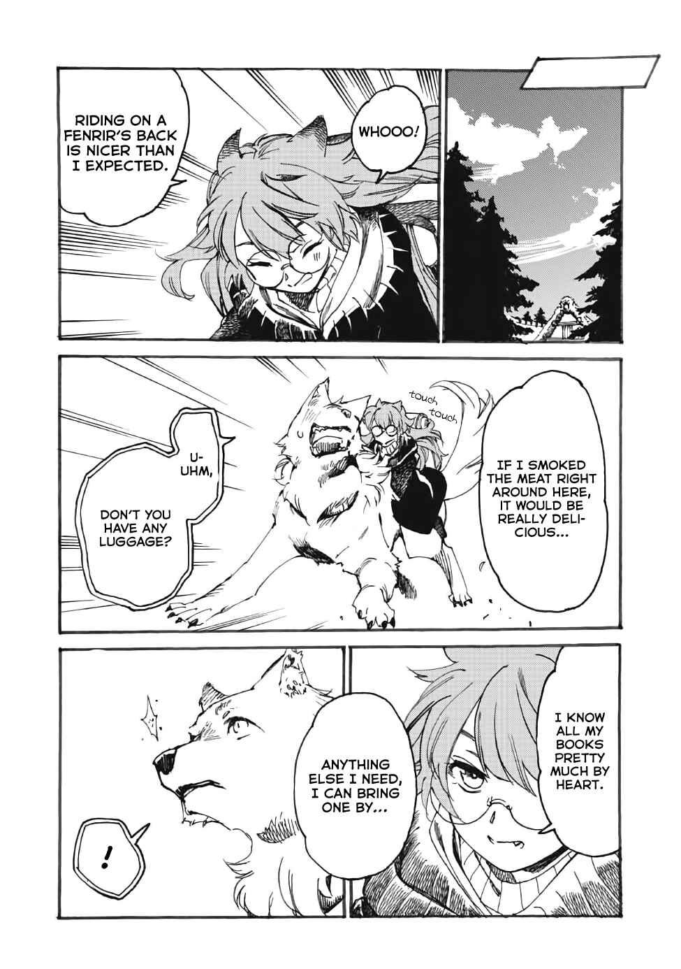 Page 21 Chapter 14 Fenrir Kaa-san to attaka Gohan@COMIC