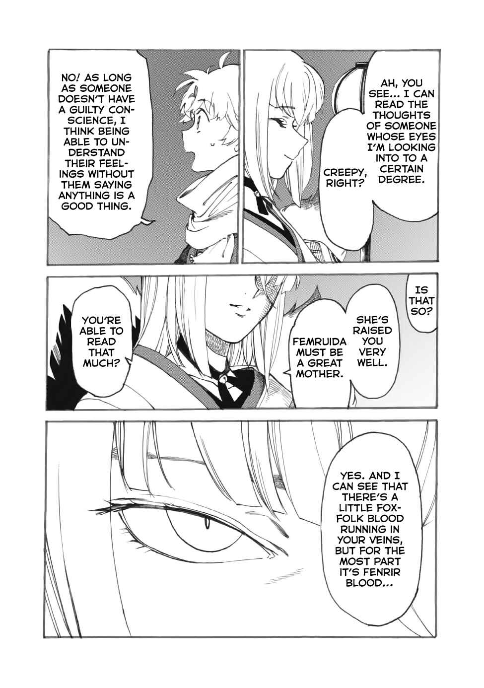 Page 33 Chapter 14 Fenrir Kaa-san to attaka Gohan@COMIC