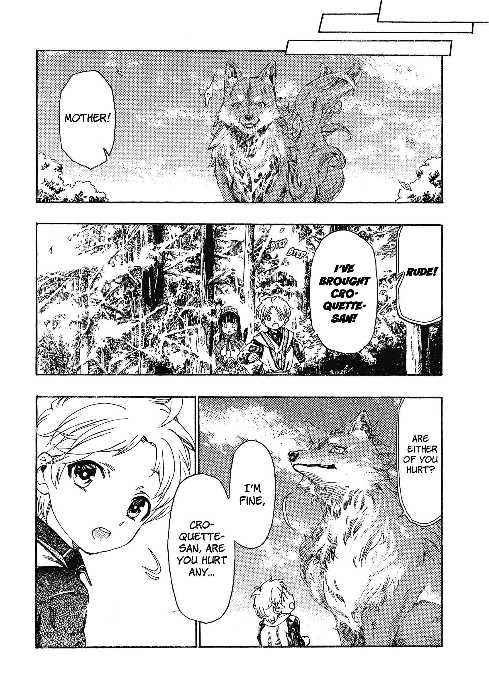 Page 19 Chapter 2 Fenrir Kaa-san to attaka Gohan@COMIC