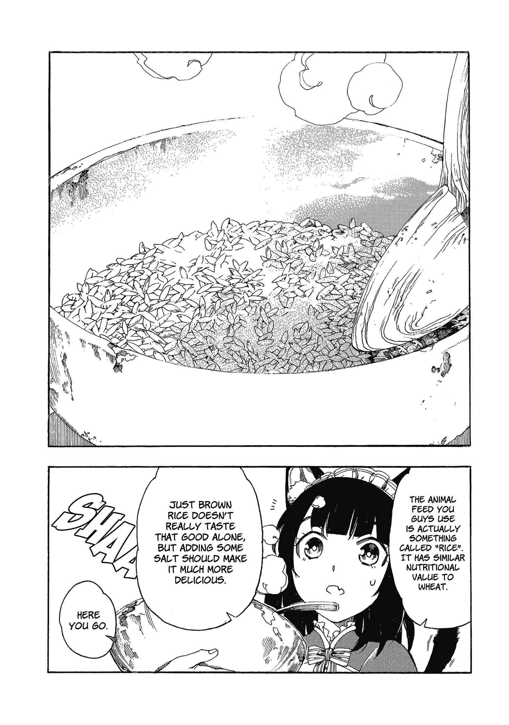 Page 32 Chapter 2 Fenrir Kaa-san to attaka Gohan@COMIC