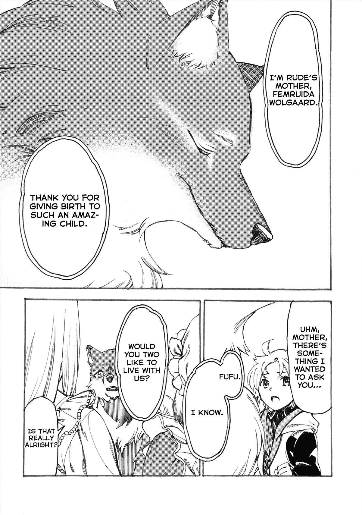 Page 22 Chapter 8.2 Fenrir Kaa-san to attaka Gohan@COMIC