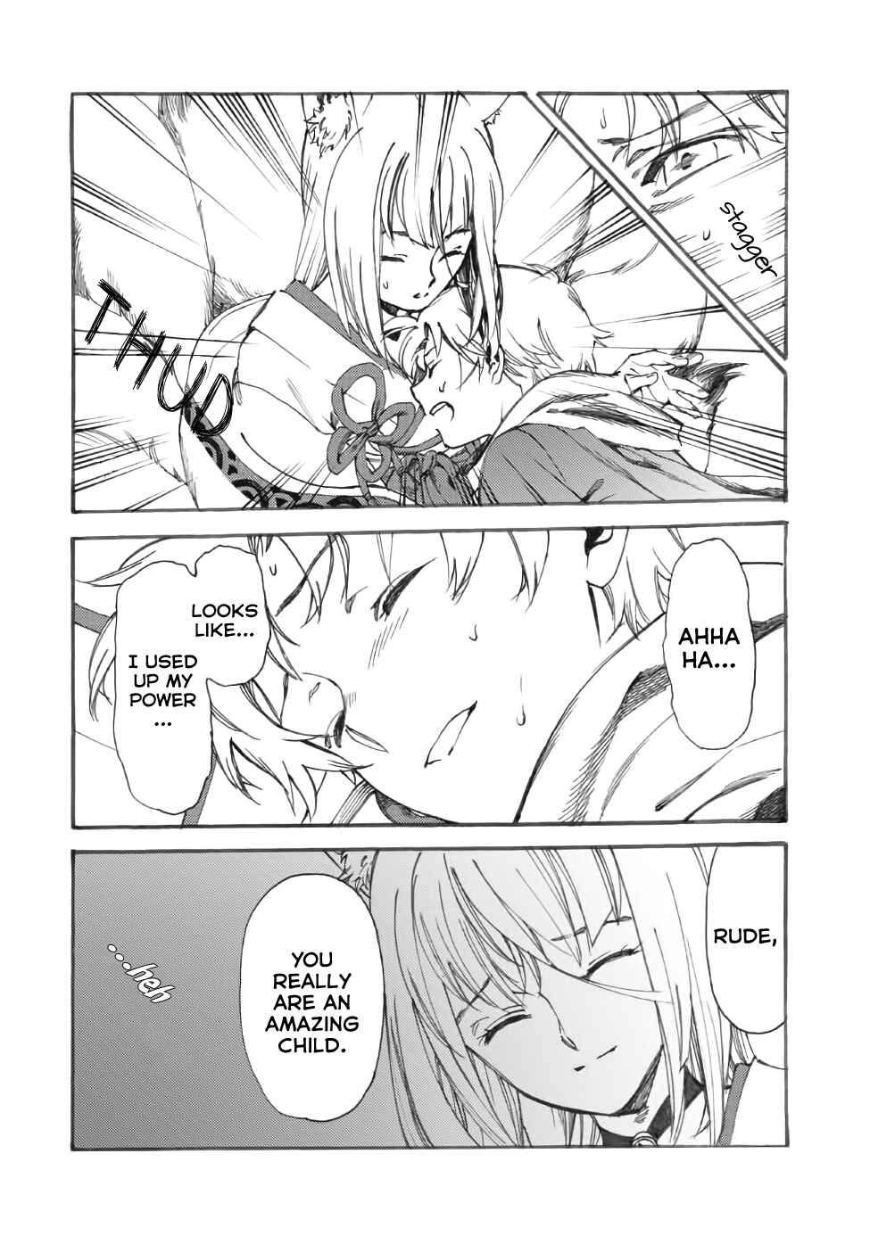 Page 21 Chapter 15 Fenrir Kaa-san to attaka Gohan@COMIC