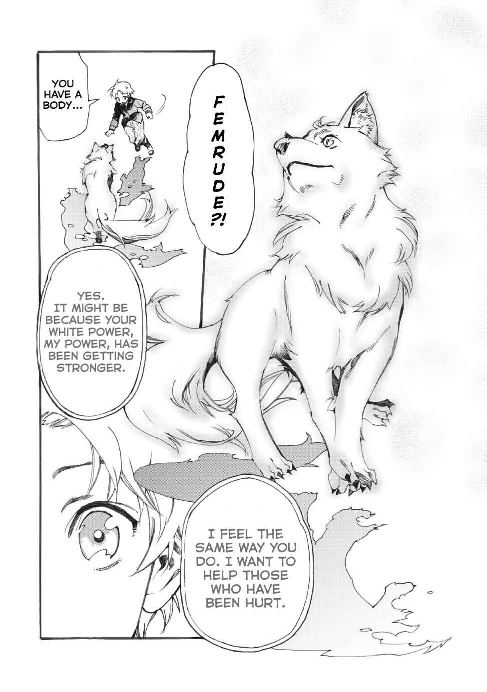 Page 23 Chapter 15 Fenrir Kaa-san to attaka Gohan@COMIC
